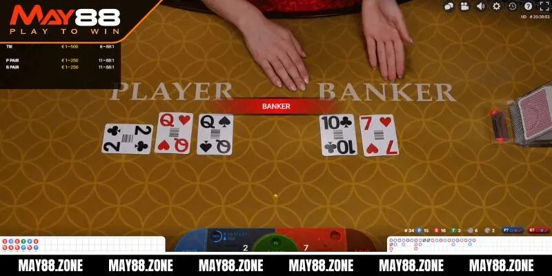 Luật chơi baccarat | Update mới nhất cho hội viên MAY88 4 Hướng dẫn cách tham gia giải trí với Baccarat uy tín